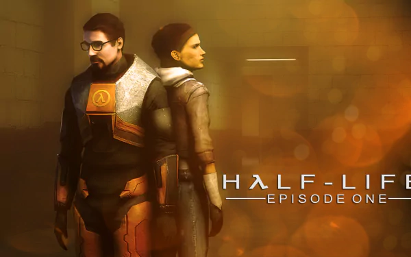 Alyx Vance Gordon Freeman video game Half-Life 2 HD Desktop Wallpaper | Background Image
