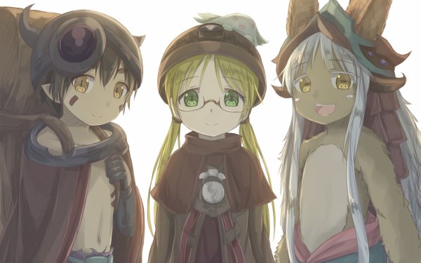 Anime Made In Abyss Made in Abyss Nanachi Regu Riko HD Wallpaper | Background Image