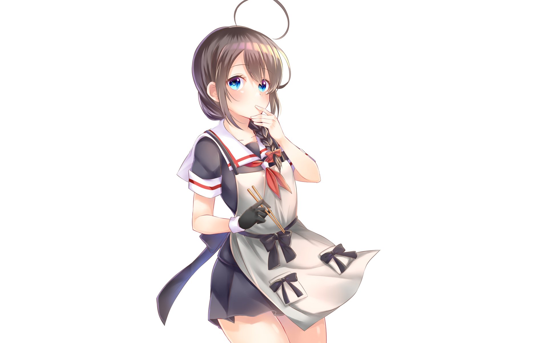 Download Shigure (Kancolle) Anime Kantai Collection HD Wallpaper by ましろ.あー。