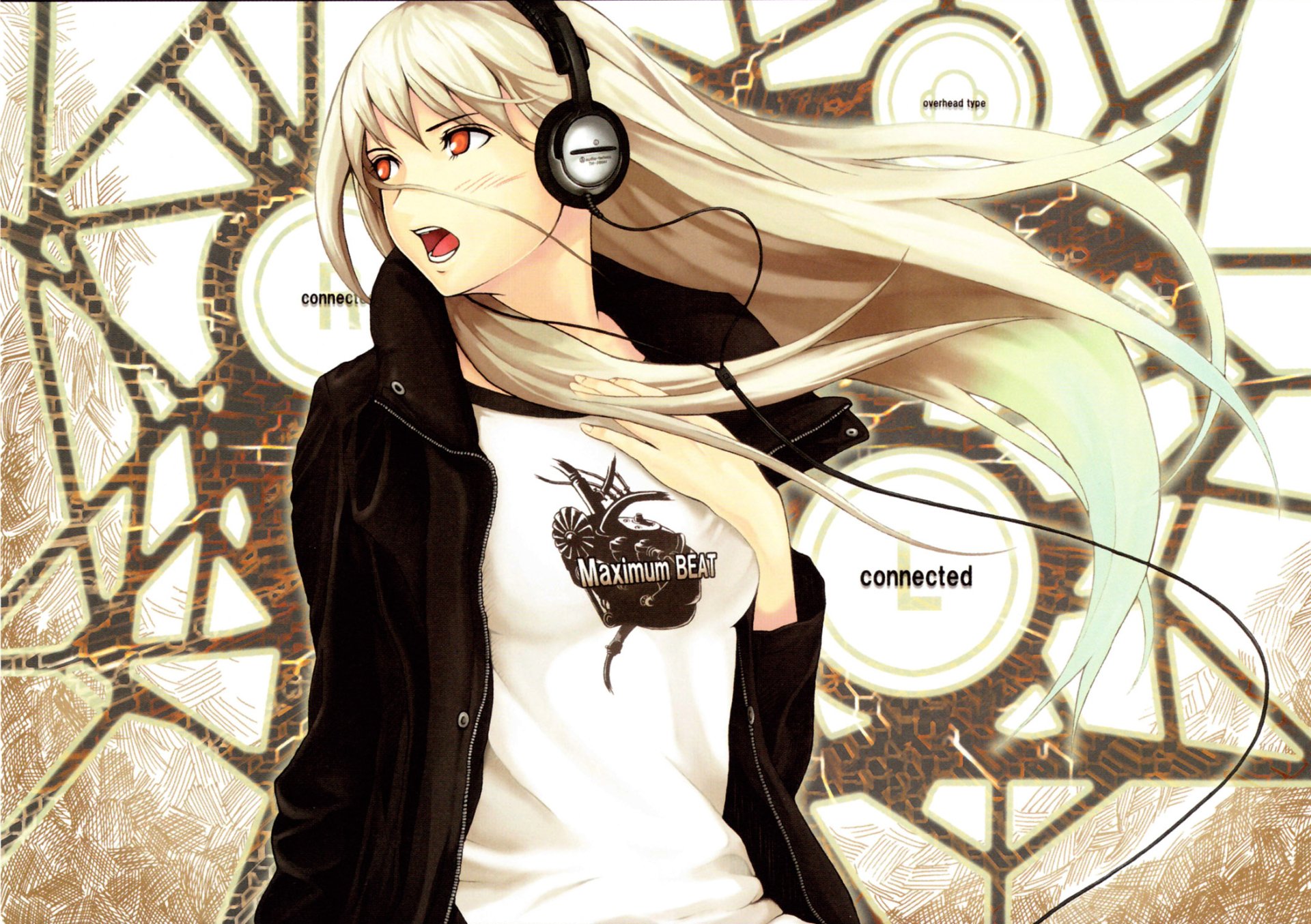 Download Headphones Video Game Beatmania HD Wallpaper