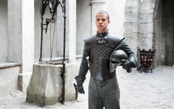 Jacob Anderson Grey Worm TV Show Game Of Thrones HD Desktop Wallpaper | Background Image