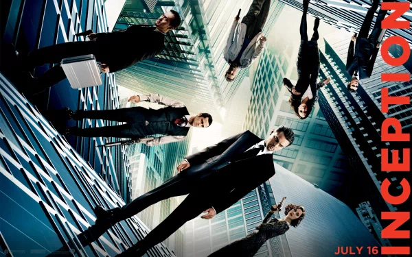 Joseph Gordon-Levitt Leonardo Dicaprio movie Inception HD Desktop Wallpaper | Background Image