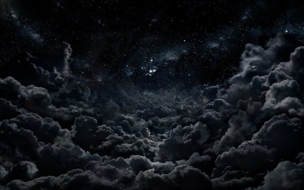 Earth Sky Cloud Night Stars HD Wallpaper | Background Image