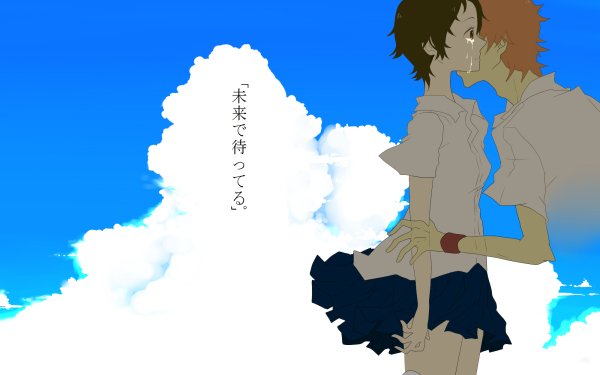 Anime The Girl Who Leapt Through Time Chiaki Mamiya Makoto Konno HD Wallpaper | Background Image