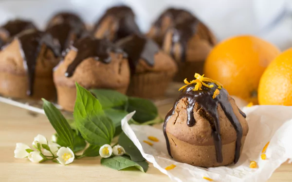 still life food muffin HD Desktop Wallpaper | Background Image