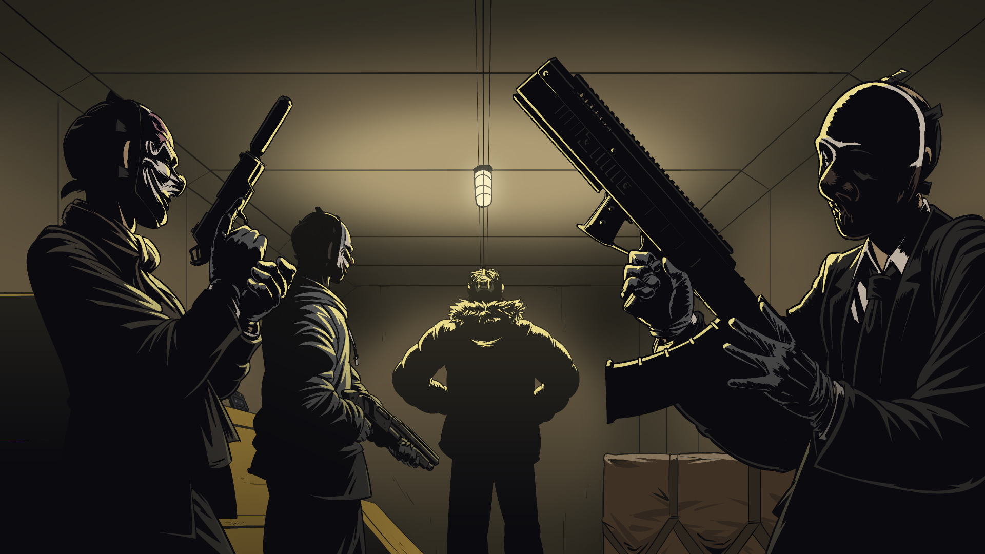 Download Chains (Payday) Hoxton (Payday) Wolf (Payday) Dallas (Payday) Video Game Payday 2 4k Ultra HD Wallpaper
