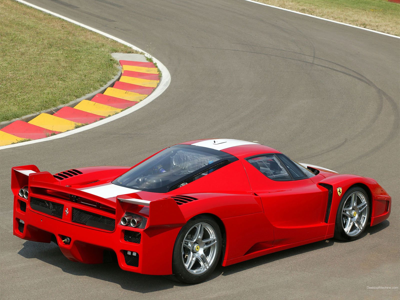 Download Race Car Ferrari Car Vehicle Ferrari FXX Wallpaper