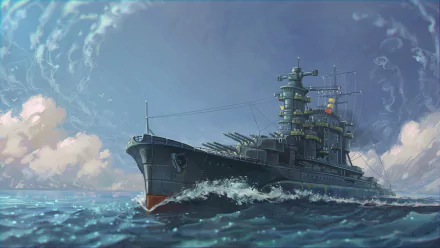warship military ship HD Desktop Wallpaper | Background Image