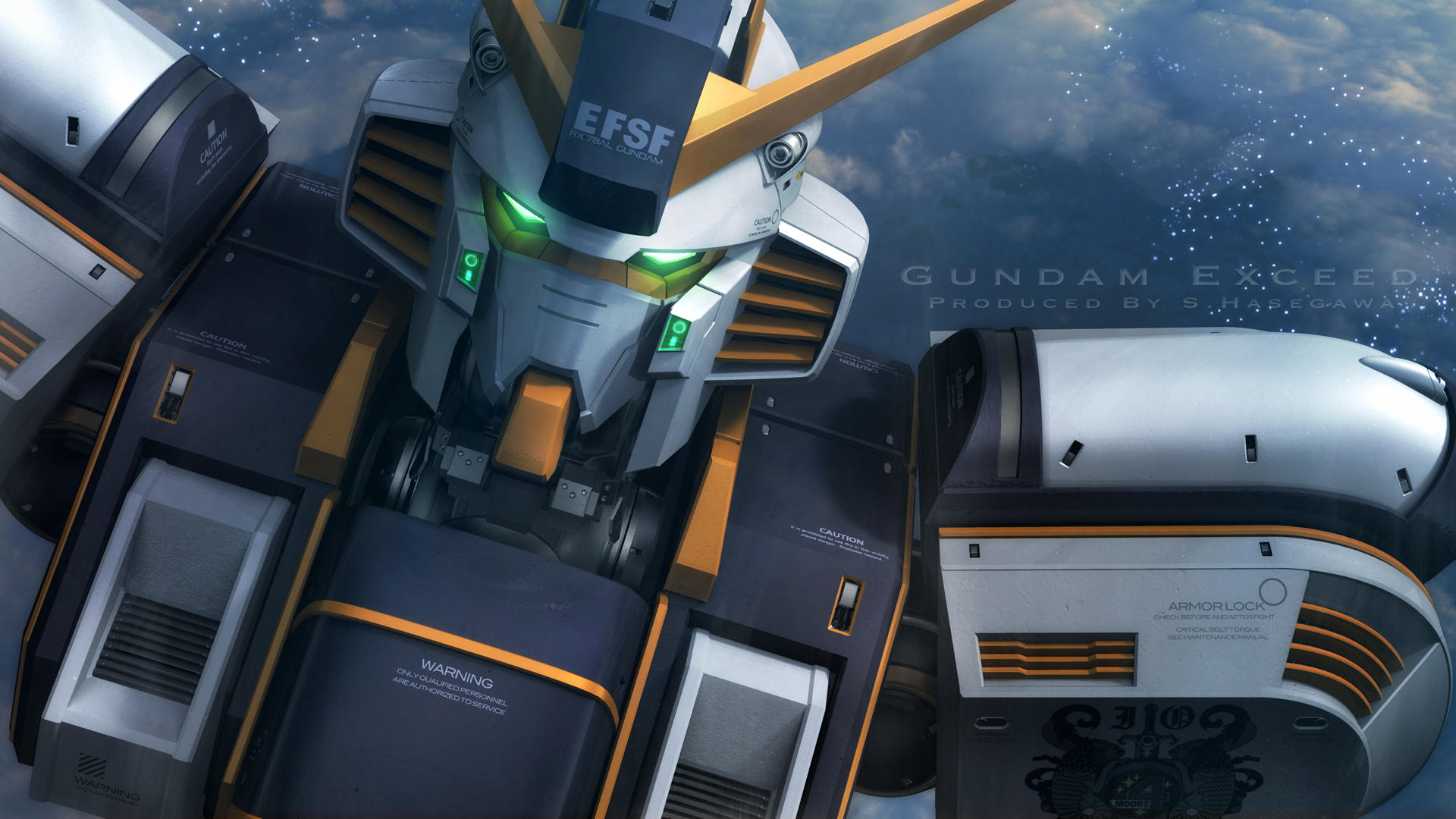 Anime Mobile Suit Gundam Thunderbolt HD Wallpaper