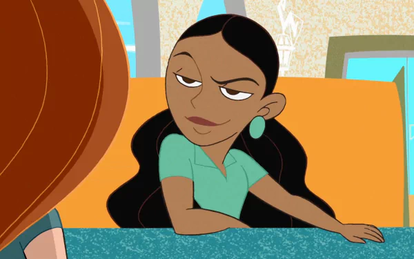  Moniques mischievous look