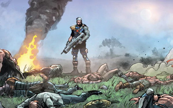 Cable (Marvel Comics) Comic Cable HD Desktop Wallpaper | Background Image
