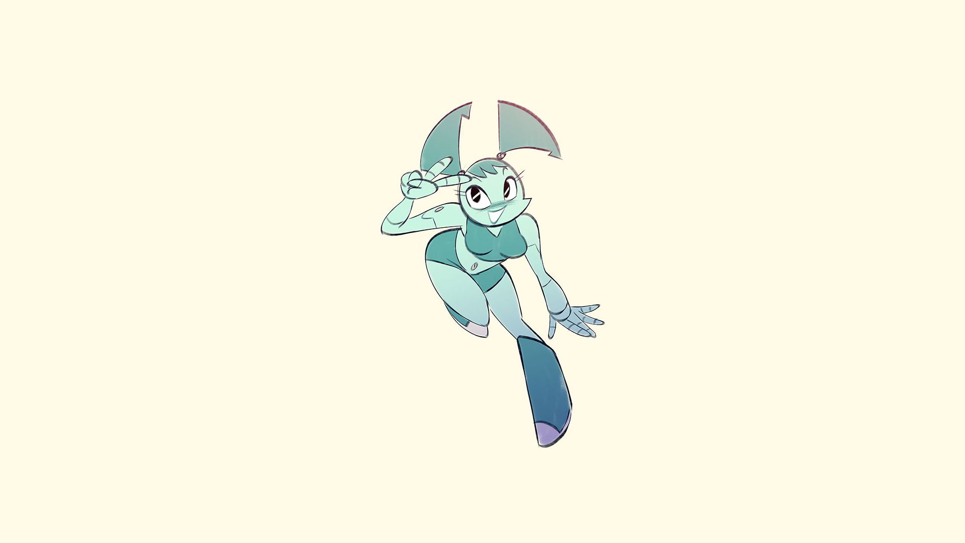 Jenny, jenny wakeman, mlaatr, teenage robot, xj9, HD phone wallpaper