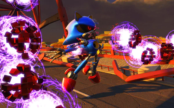 Metal Sonic video game Sonic Forces HD Desktop Wallpaper | Background Image