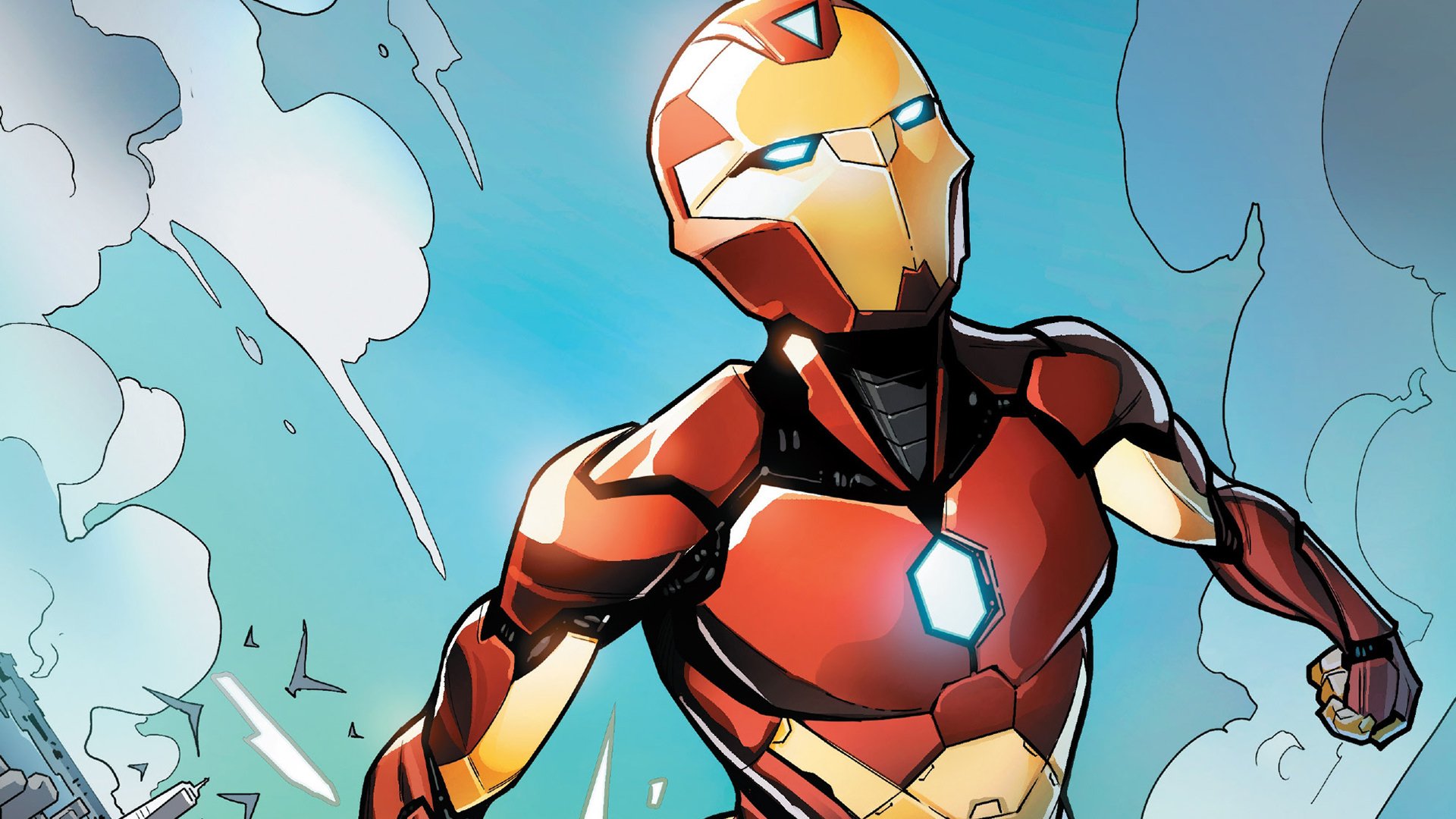 Download Ironheart (Marvel Comics) Comic Iron Man HD Wallpaper