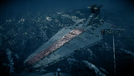  Top-side View of Venator-class Destroyer