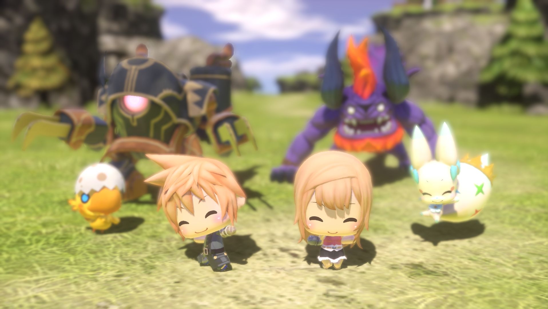 Video Game World of Final Fantasy HD Wallpaper | Background Image