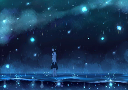 rain Anime Original Rain Anime HD Desktop Wallpaper | Background Image