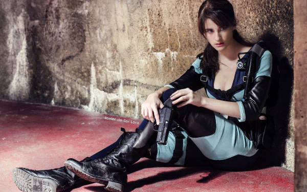 Resident Evil: Revelations Jill Valentine woman cosplay HD Desktop Wallpaper | Background Image