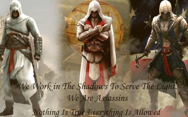 Video Game Assassin's Creed Ezio Altair Connor HD Wallpaper | Background Image