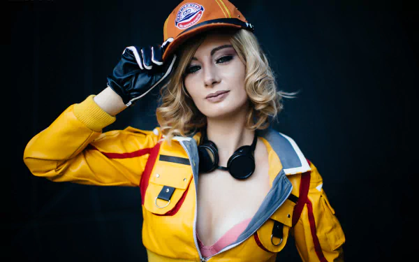Cindy (Final Fantasy) Final Fantasy woman cosplay HD Desktop Wallpaper | Background Image
