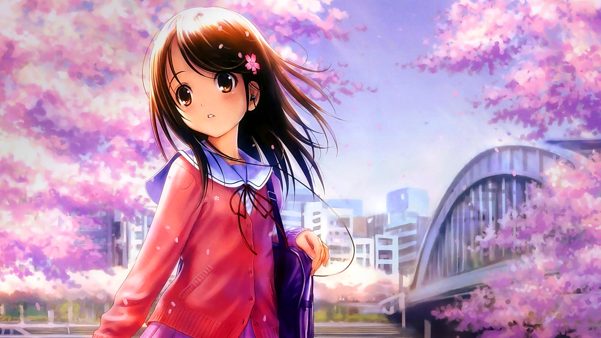 Anime Girl HD Wallpaper by Goto-P