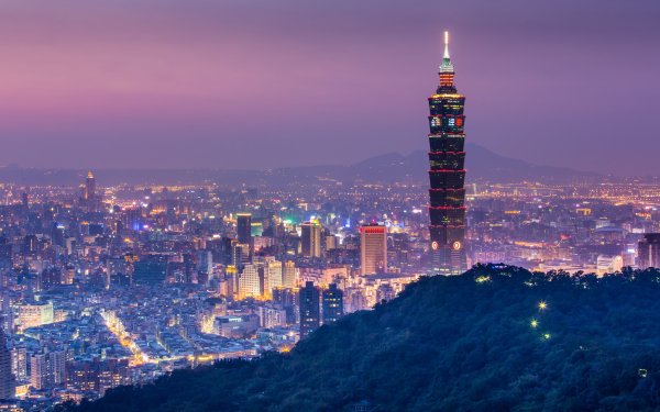 Man Made Taipei Cities Taiwan Cityscape Skyscraper Taipei 101 City HD Wallpaper | Background Image