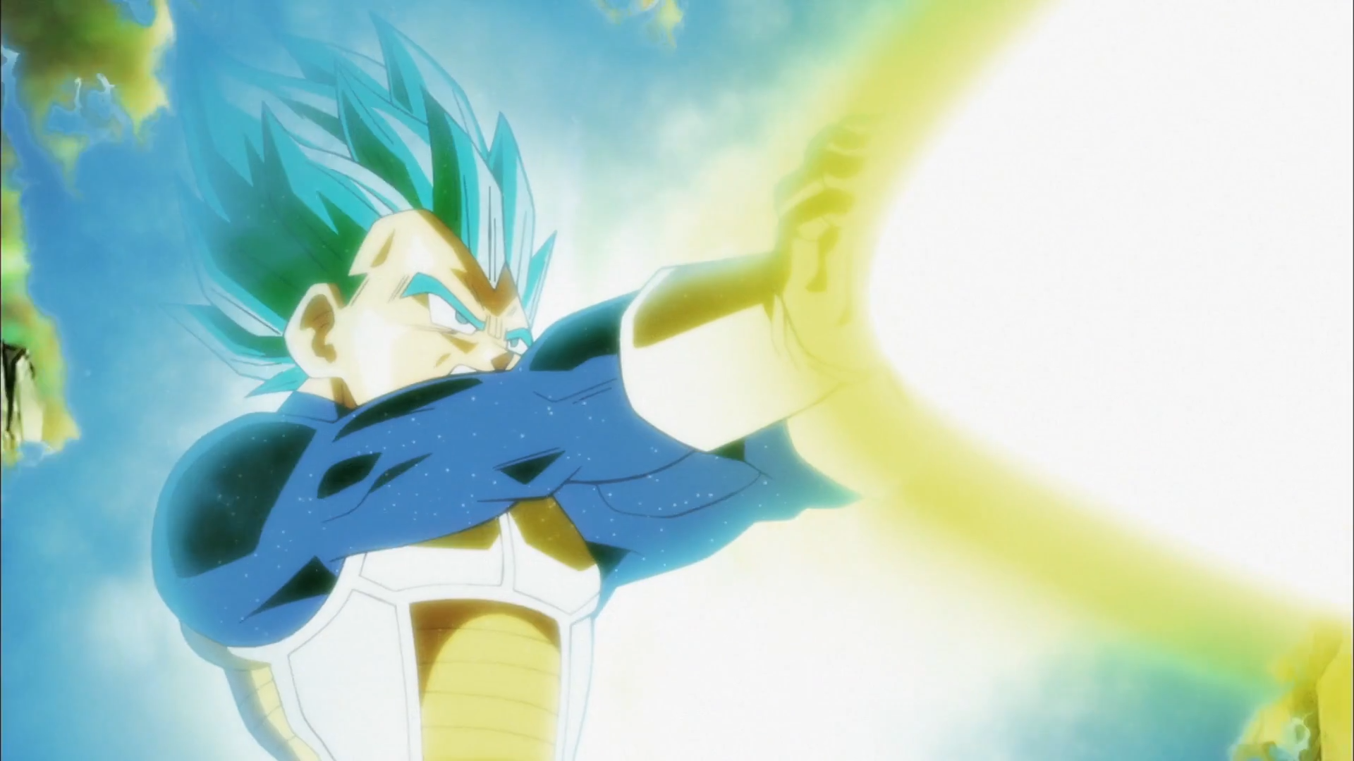 Vegeta's final flash animated gif