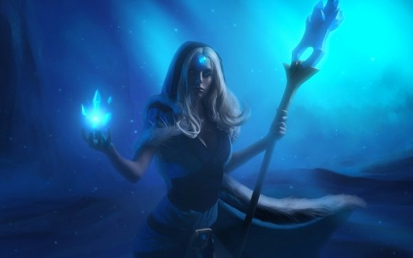 Women Cosplay Crystal Maiden HD Wallpaper | Background Image