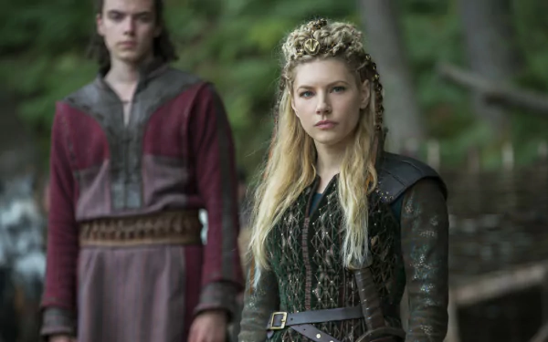 Lagertha (Vikings) Katheryn Winnick TV Show Vikings (2013) HD Desktop Wallpaper | Background Image