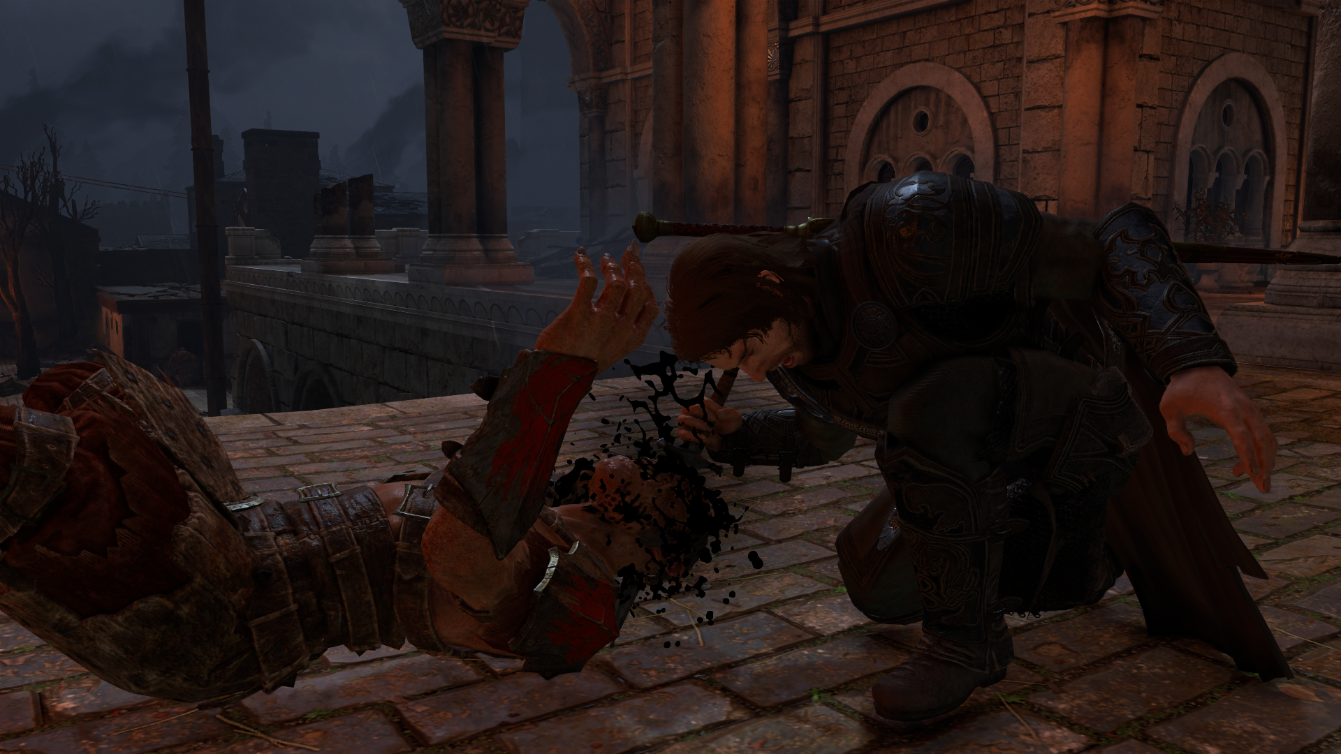 Killing an Uruk by frankenstien456