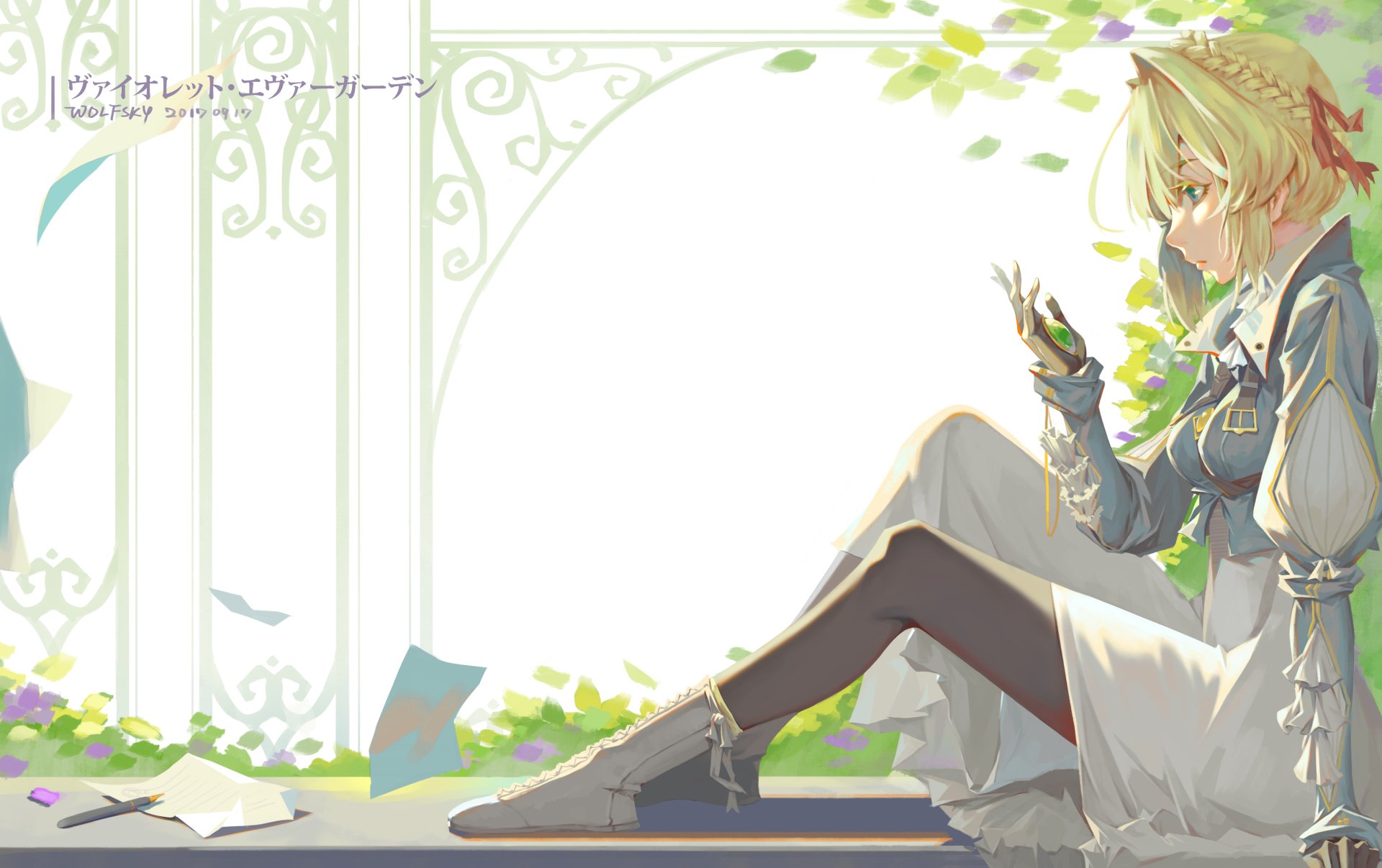 Violet Evergarden: Stunning 4K Ultra HD Anime Wallpaper