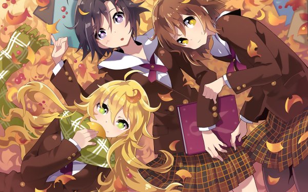 Anime The iDOLM@STER THE iDOLM@STER Miki Hoshii Makoto Kikuchi Yukiho Hagiwara HD Wallpaper | Background Image