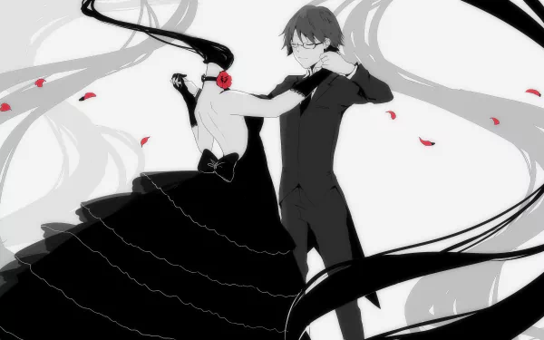 Shinra Kishitani dance Celty Sturluson Anime Durarara!! HD Desktop Wallpaper | Background Image