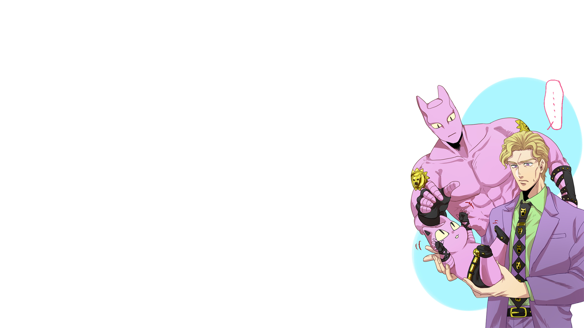 Kira Yoshikage And Killer Queen Diamond Is Unbreakable Hd Wallpaper Background Image 19x1080