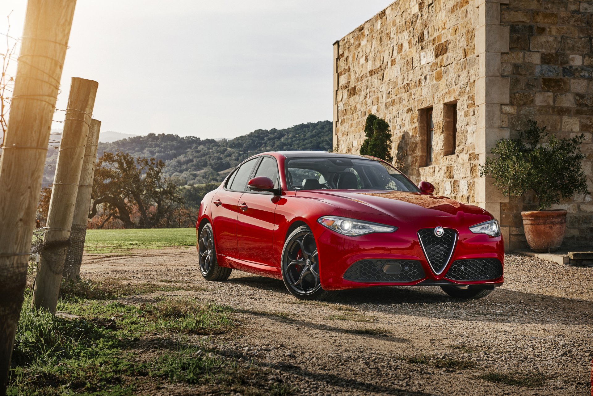 Download Car Alfa Romeo Vehicle Alfa Romeo Giulia HD Wallpaper