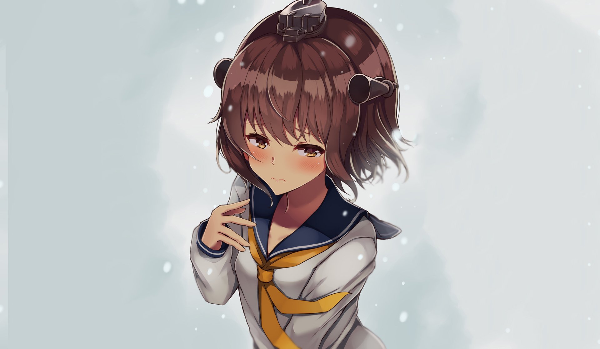 Download Yukikaze (Kancolle) Anime Kantai Collection HD Wallpaper by 夏鳴海
