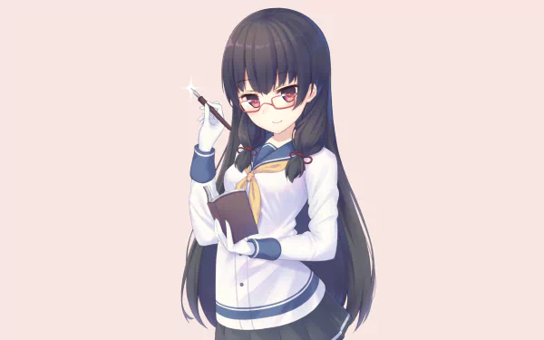 Isokaze (Kancolle) Anime Kantai Collection HD Desktop Wallpaper | Background Image