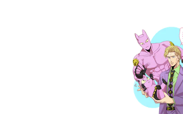  Kira Yoshikage and Killer Queen / Diamond is Unbreakable