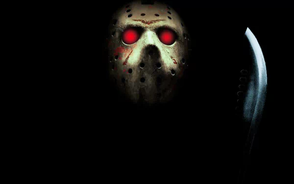red eyes machete mask Friday the 13th Jason Voorhees movie Friday The 13Th (2009) HD Desktop Wallpaper | Background Image