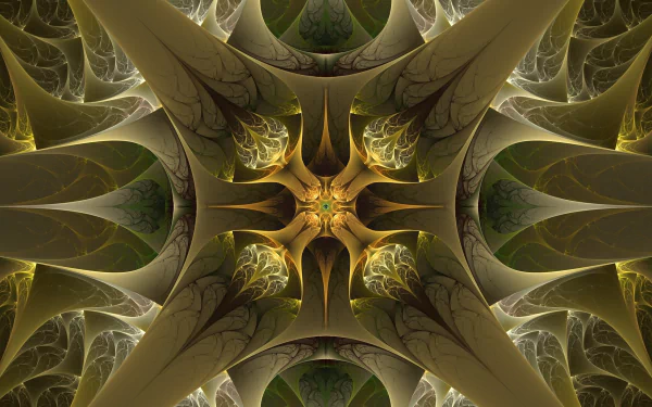 symmetry Abstract fractal HD Desktop Wallpaper | Background Image