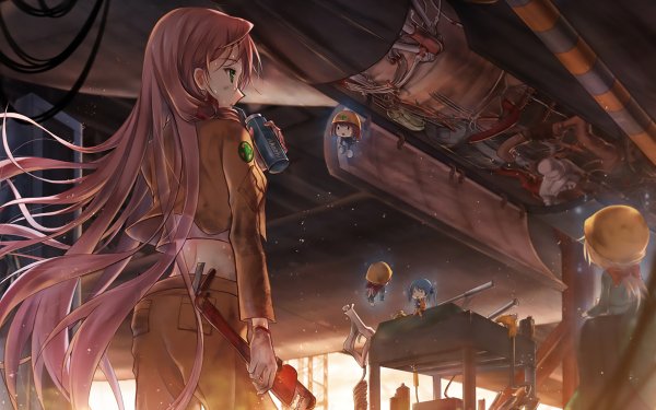 Anime Kantai Collection Fairy Akashi HD Wallpaper | Background Image