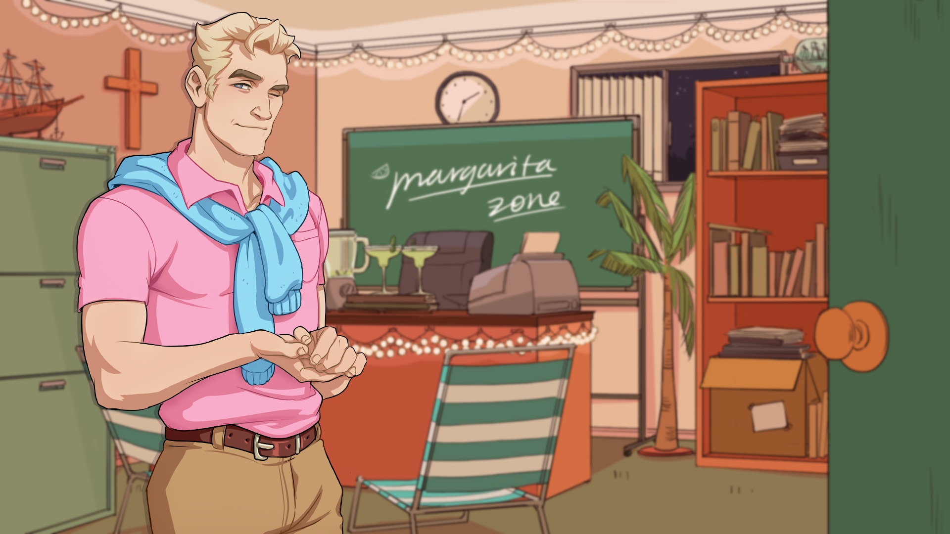 Download Video Game Dream Daddy: A Dad Dating Simulator HD Wallpaper