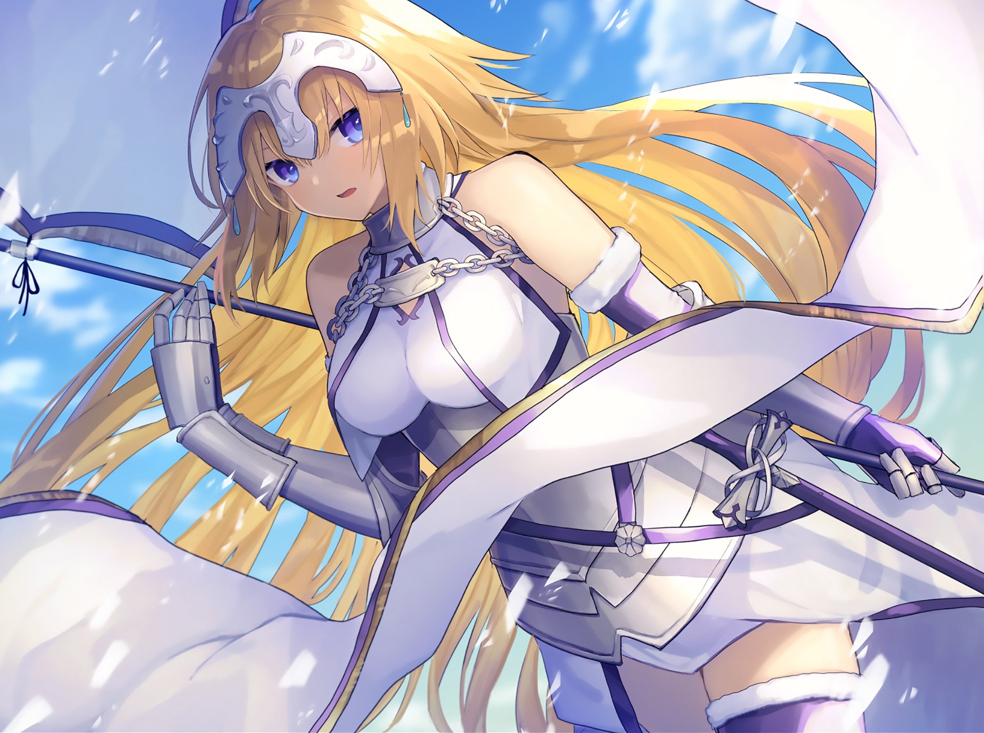 Download Jeanne D'Arc (Fate Series) Anime Fate/Grand Order HD Wallpaper by コユコム