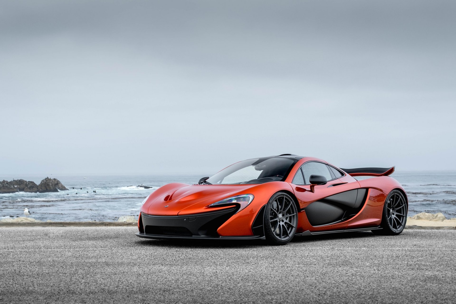 Mclaren P1 Red Wallpaper Hd Wallpaper Background Images