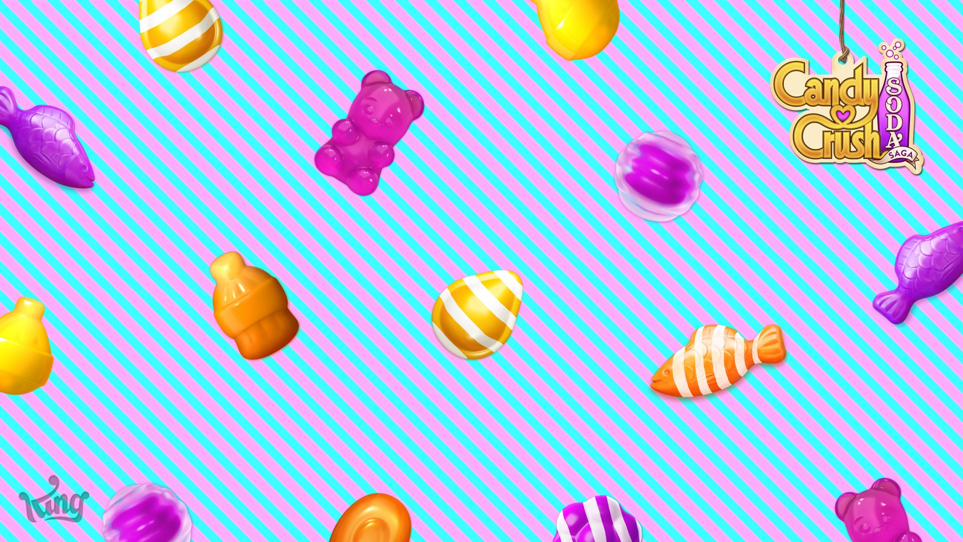 Download Video Game Candy Crush Soda Saga HD Wallpaper