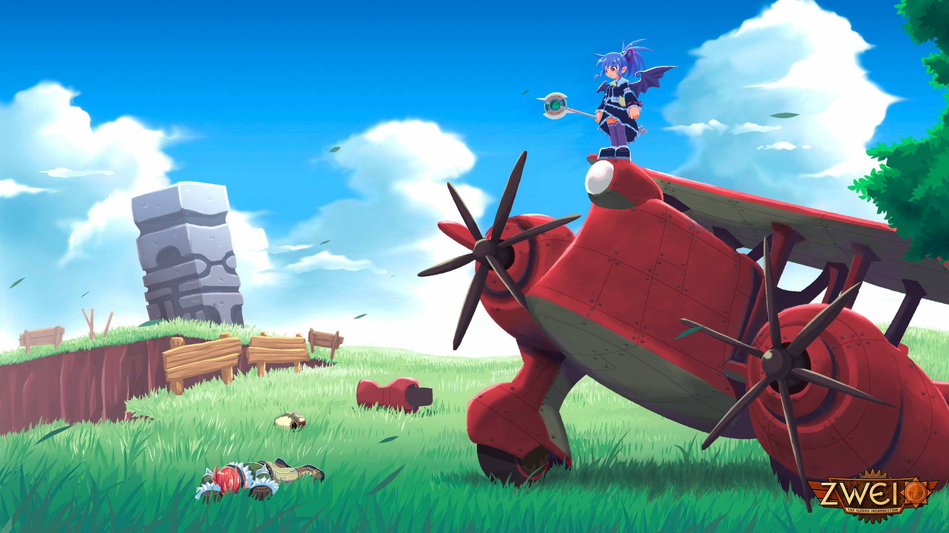 Download Airplane Aircraft Video Game Zwei: The Ilvard Insurrection HD Wallpaper