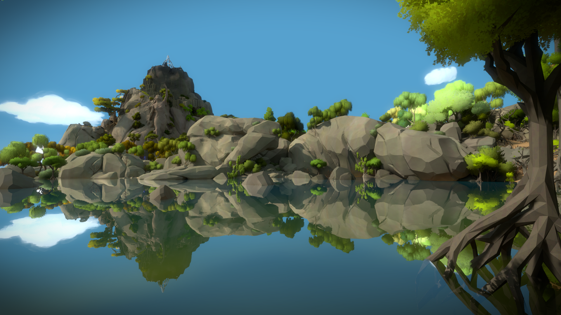 Download Reflection Video Game The Witness HD Wallpaper