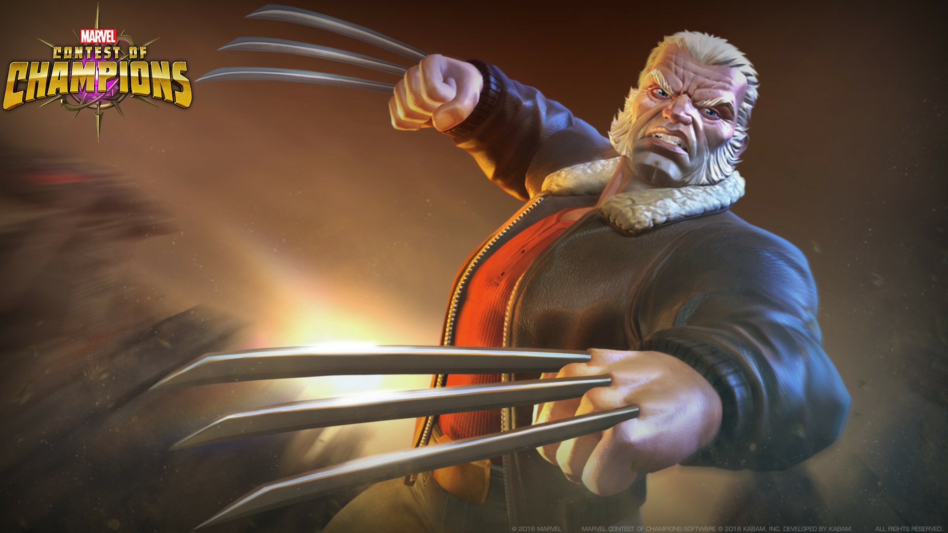 Download Old Man Logan Video Game MARVEL Contest Of Champions HD Wallpaper