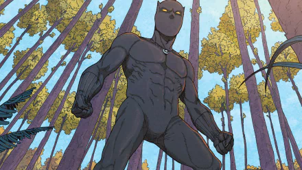 Black Panther (Movie) Black Panther (Marvel Comics) Comic HD Desktop Wallpaper | Background Image