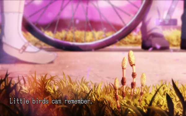  Hyouka - Little birds can remember.